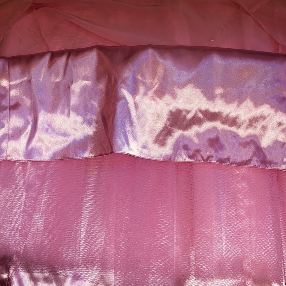 Light Pink Chiffon Prom or Pageant Dress - Picture 6 of 7